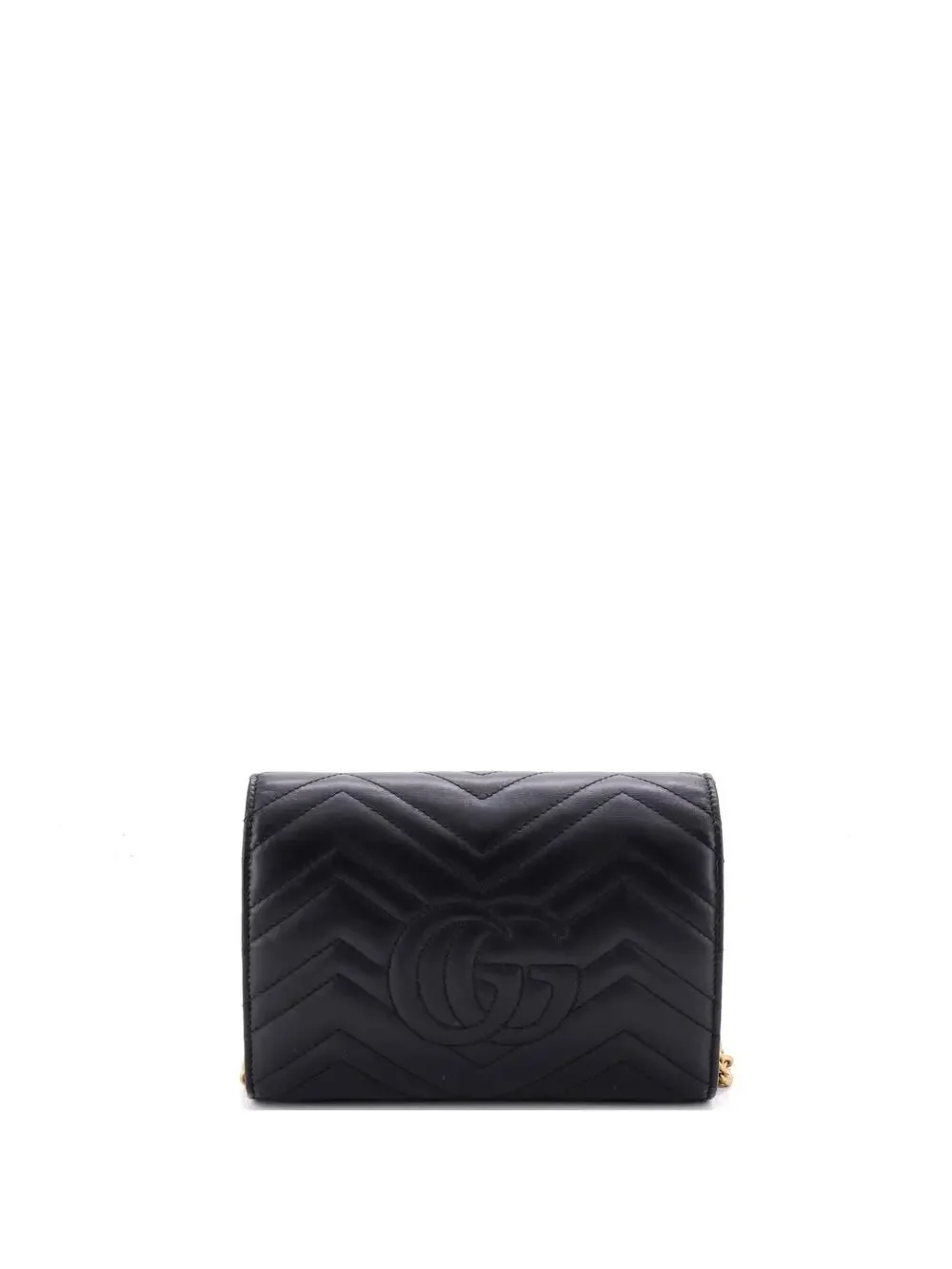 Gucci Gg Marmont Chain Wallet Matelasse #339917G11B